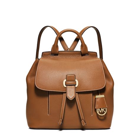 michael kors romy medium leather backpack|MICHAEL Michael Kors Romy Medium Backpack .